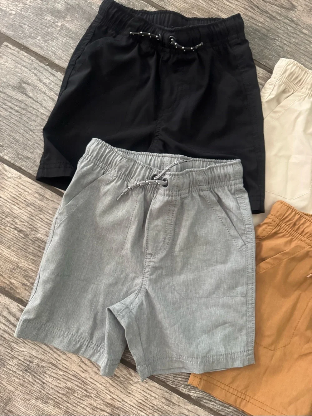 Toddler Boy Jumping Beans Woven Tech Shorts Mixed Color lot bundle set